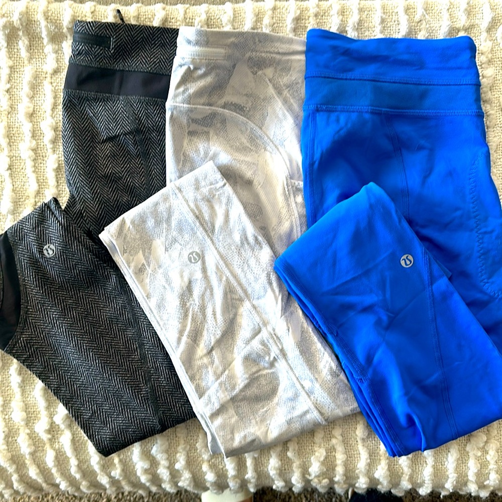 LuluLemon Leggings 3-pair Package